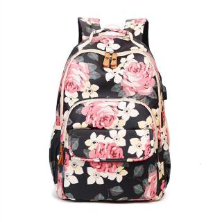 flower bookbag