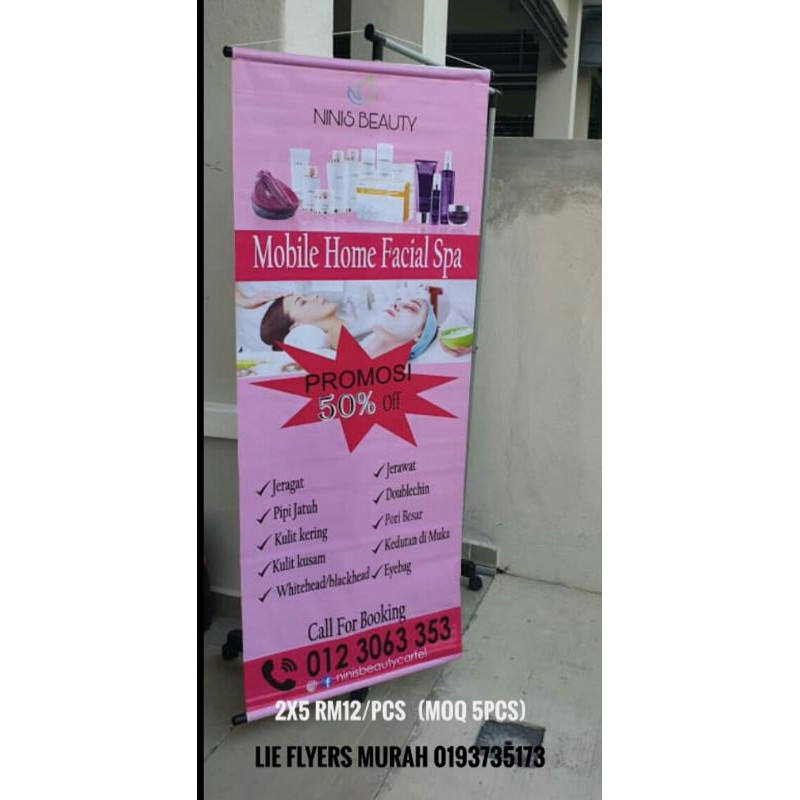 Bunting Banner Untuk Iklan Produk Anda Shopee Malaysia