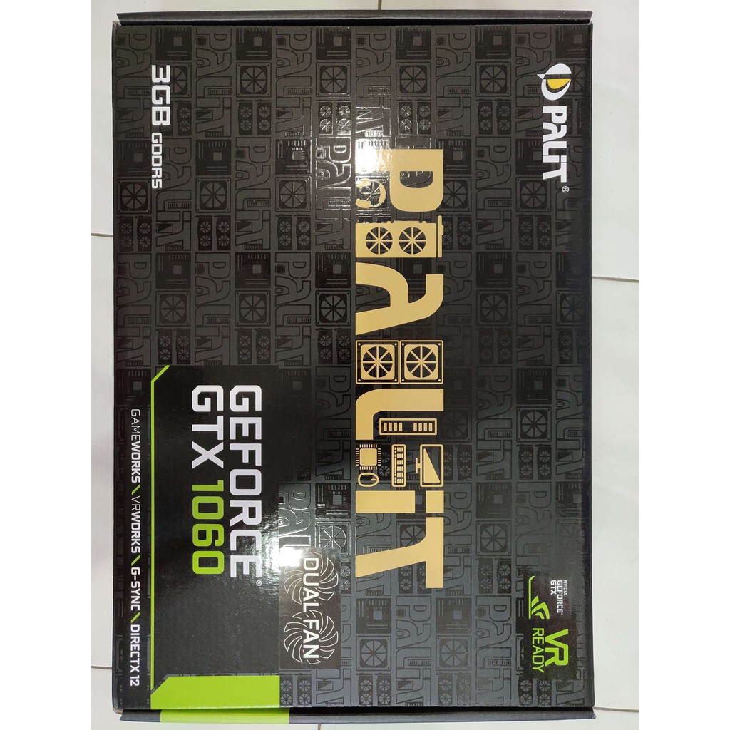 Palit GeForce® GTX 1060 Dual Fan 3GB [Used] | Shopee Malaysia