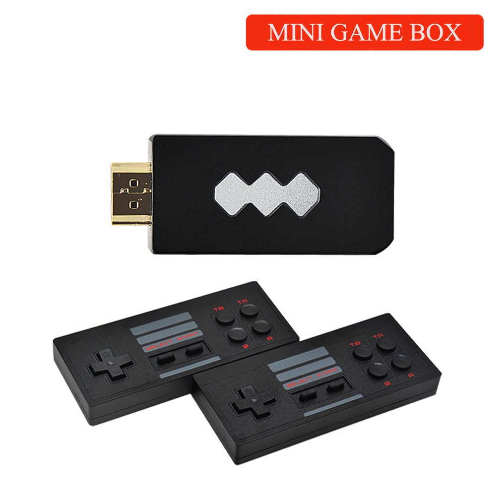 Mini Game Box Retro Classic Video Game Console With Two Wireless Controllers 568 Games Hdmi Output Shopee Malaysia