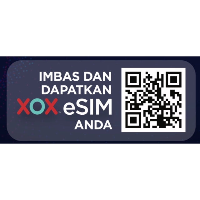 XOX eSIM. 4G+ Shopee Malaysia