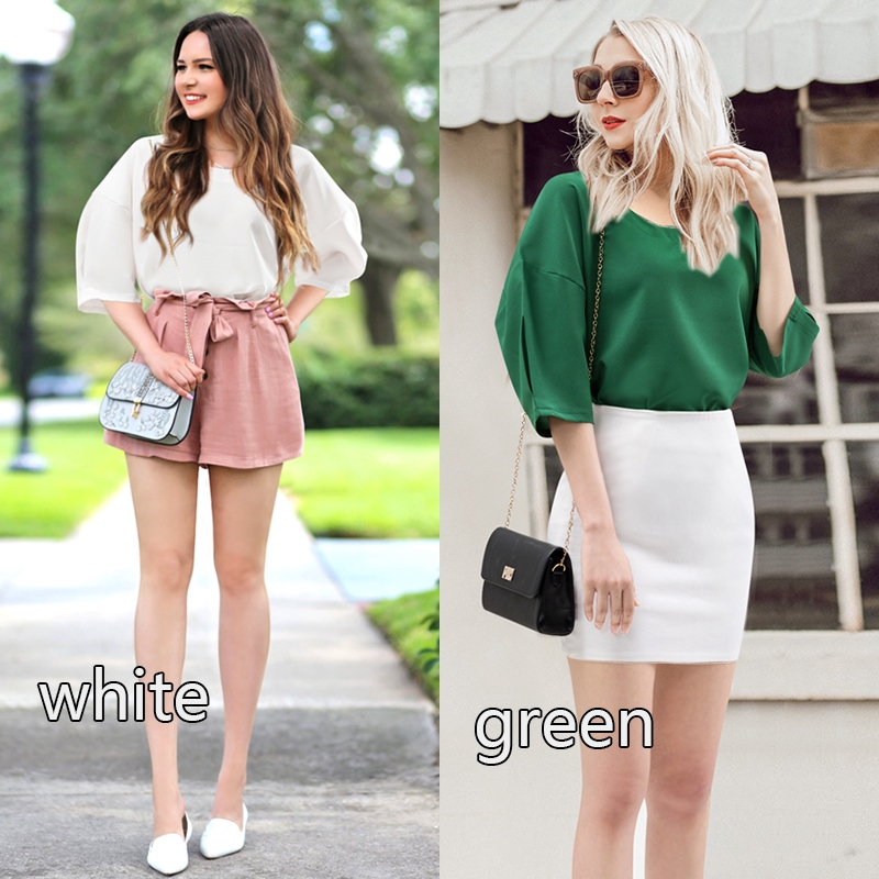 white summer tops plus size