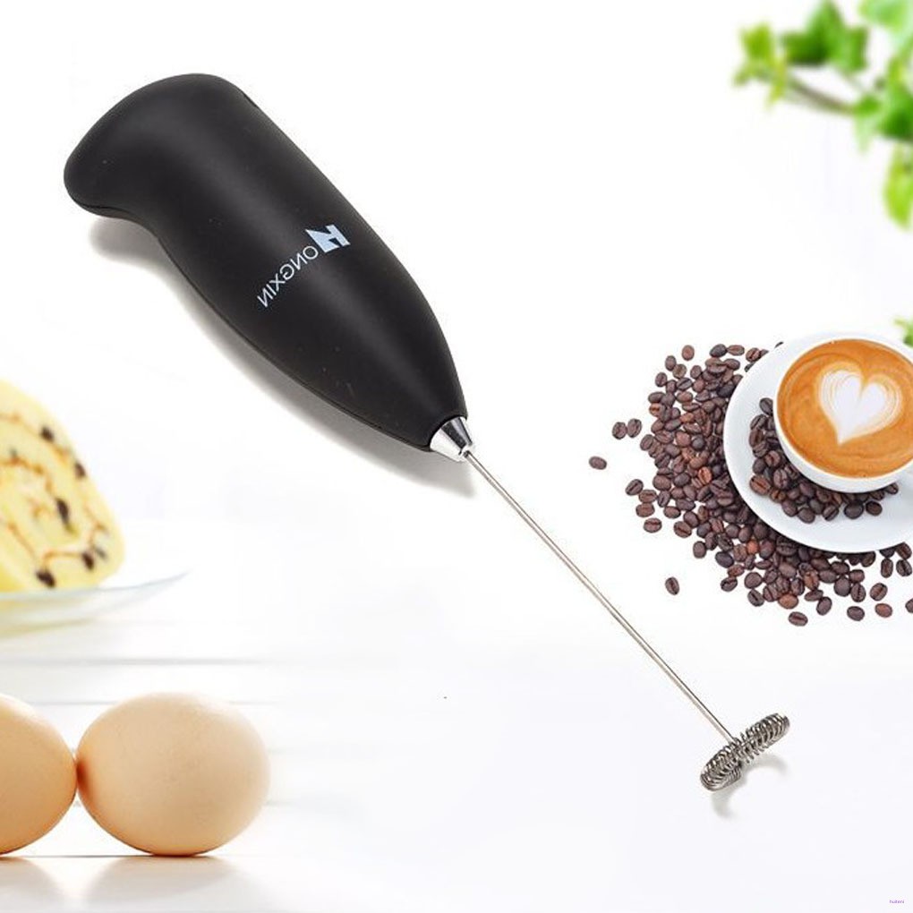 [READY STOCK] Handhold Milk Frother Battery Operated Foam Maker Electric Egg Beater Coffee Hot Chocolate Stirrer