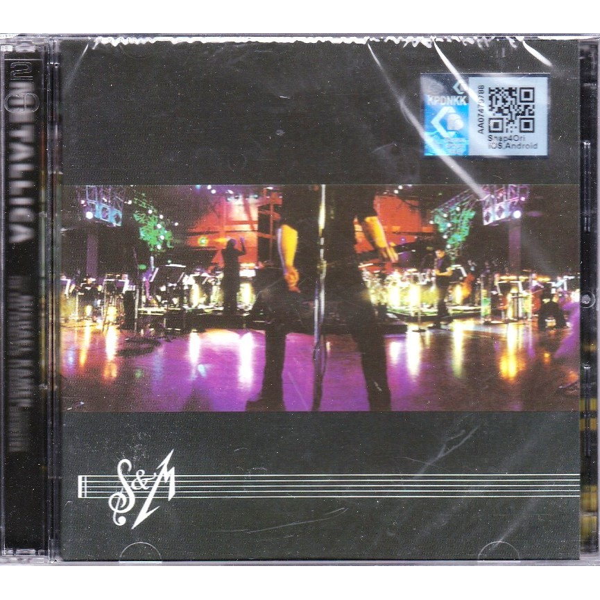 Metallica S And M San Francisco Symphony Orchestra 2cd Shopee Malaysia