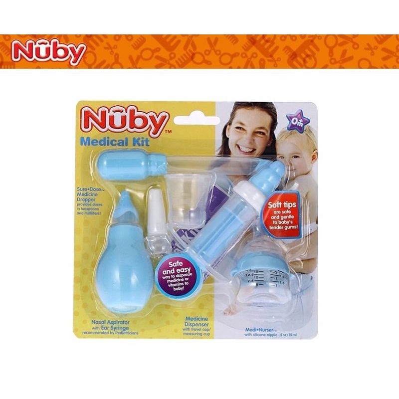 Nuby Medical Kit Sure Dose Medicine Dropper Sets Shopee Malaysia