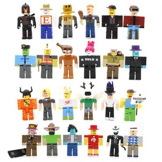 24pcs Set Game Roblox Legends Champions Classic Noob Captain Action Figures Kids Roblox Toys Gift Collection 7 5cm Shopee Malaysia - boy guest roblox toy
