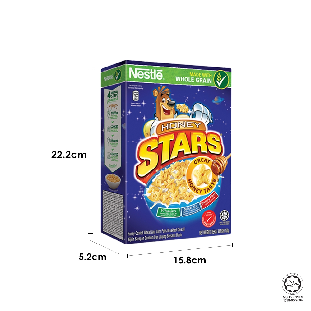 Nestle Honey Stars Cereal (150g) | Shopee Malaysia