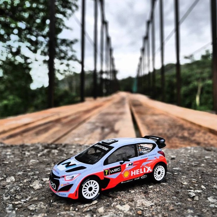 wrc diecast models