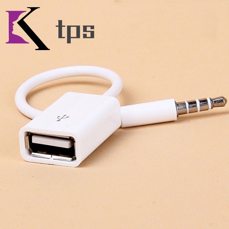 1 Pcs Car Usb Aux Port Adapter Jack Plug 28023 Bh00a Accessory For