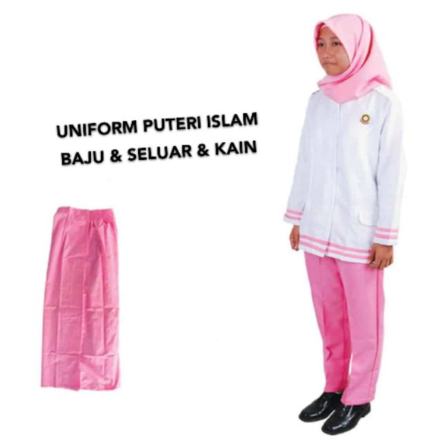 Uniform Puteri Islam Sekolah Rendah