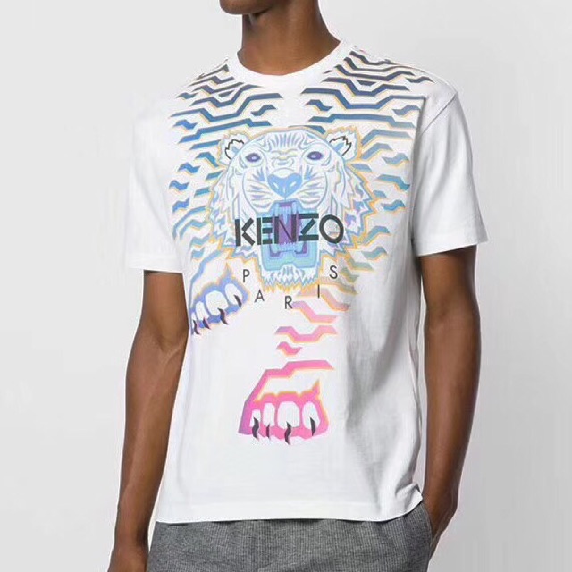 kenzo geo tiger t shirt