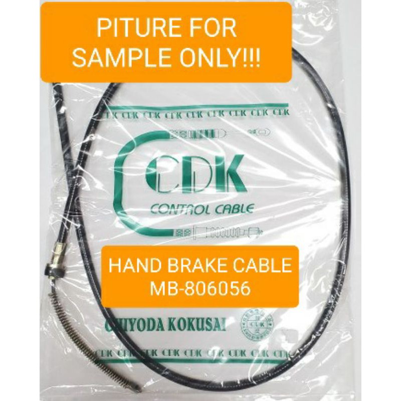 First Line FKB3065 Brake Cable Rear LH 
