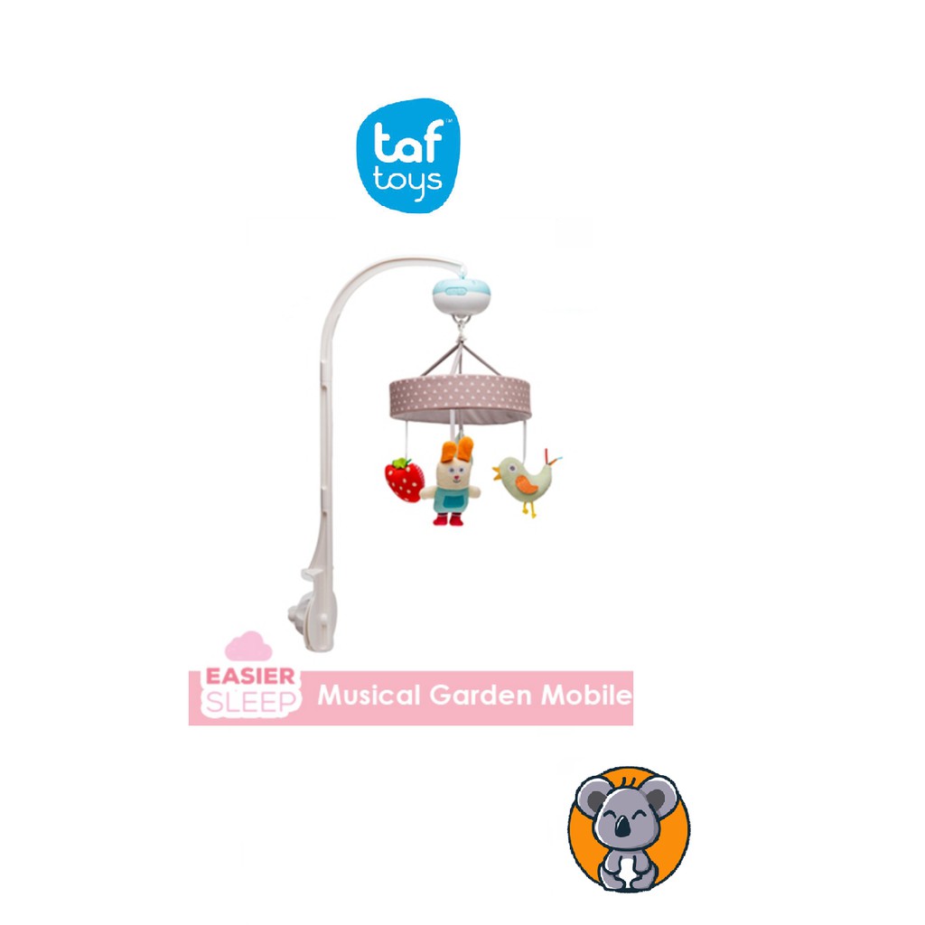 Taf Toys Baby Cot Hanging Toys with Musical Garden Mobile Montessori baby toys