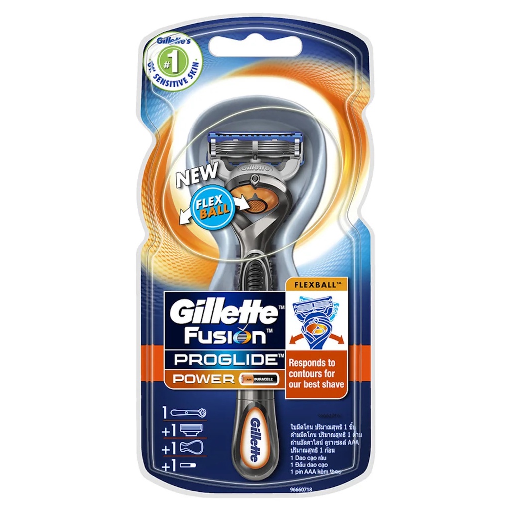 Gillette Fusion Proglide Power Flexball Razor (G) | Shopee Malaysia