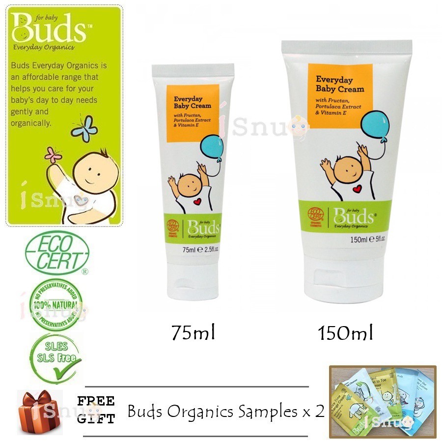 buds everyday baby cream