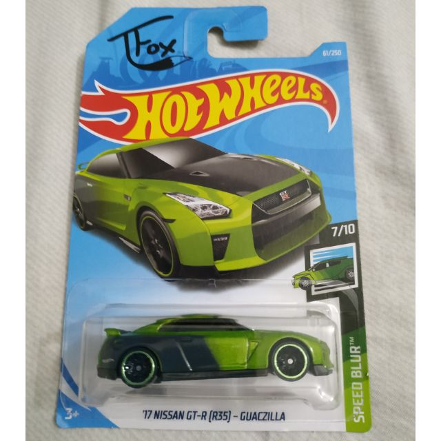 guaczilla gtr hot wheels