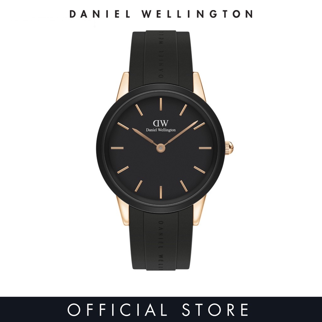 [2 Years Warranty] Daniel Wellington Iconic Motion Watch 40/44mm Black - Rose gold / Silver - DW Watch for men - Fashion watch - 10ATM Water resistant watch - DW Official - jam tangan lelaki