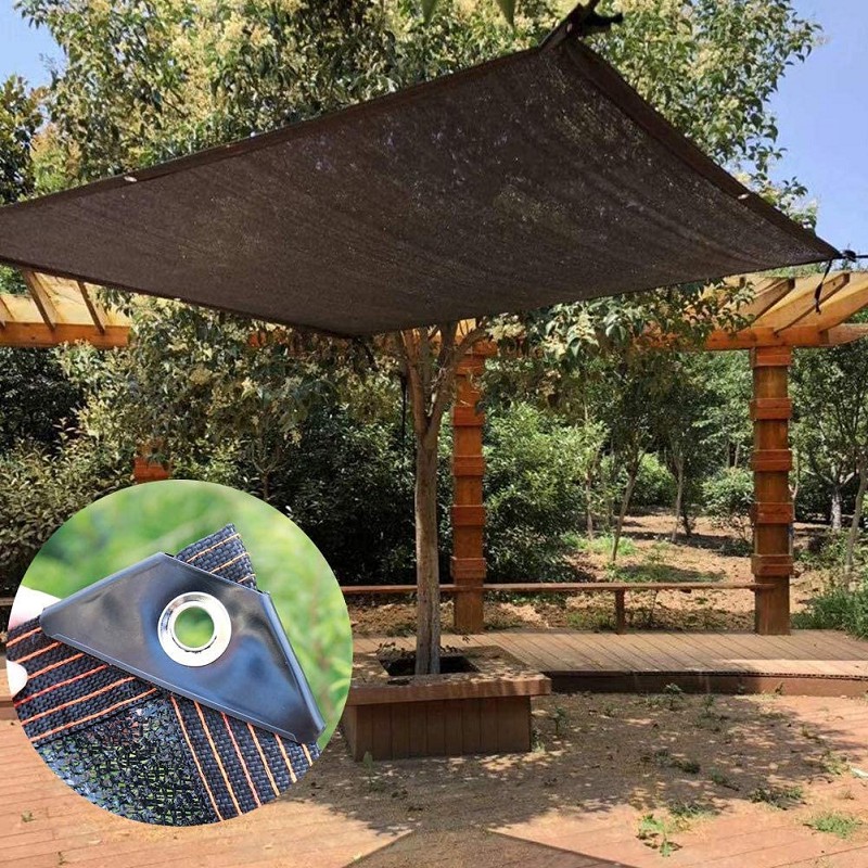 90 Black Sunshade Net Outdoor SunProof Wind Protection