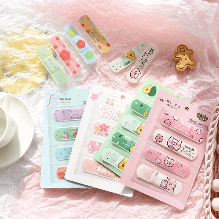 READY STOCK ~ 4 In 1 Cute Waterproof Handplast Cute Children first Aid ...