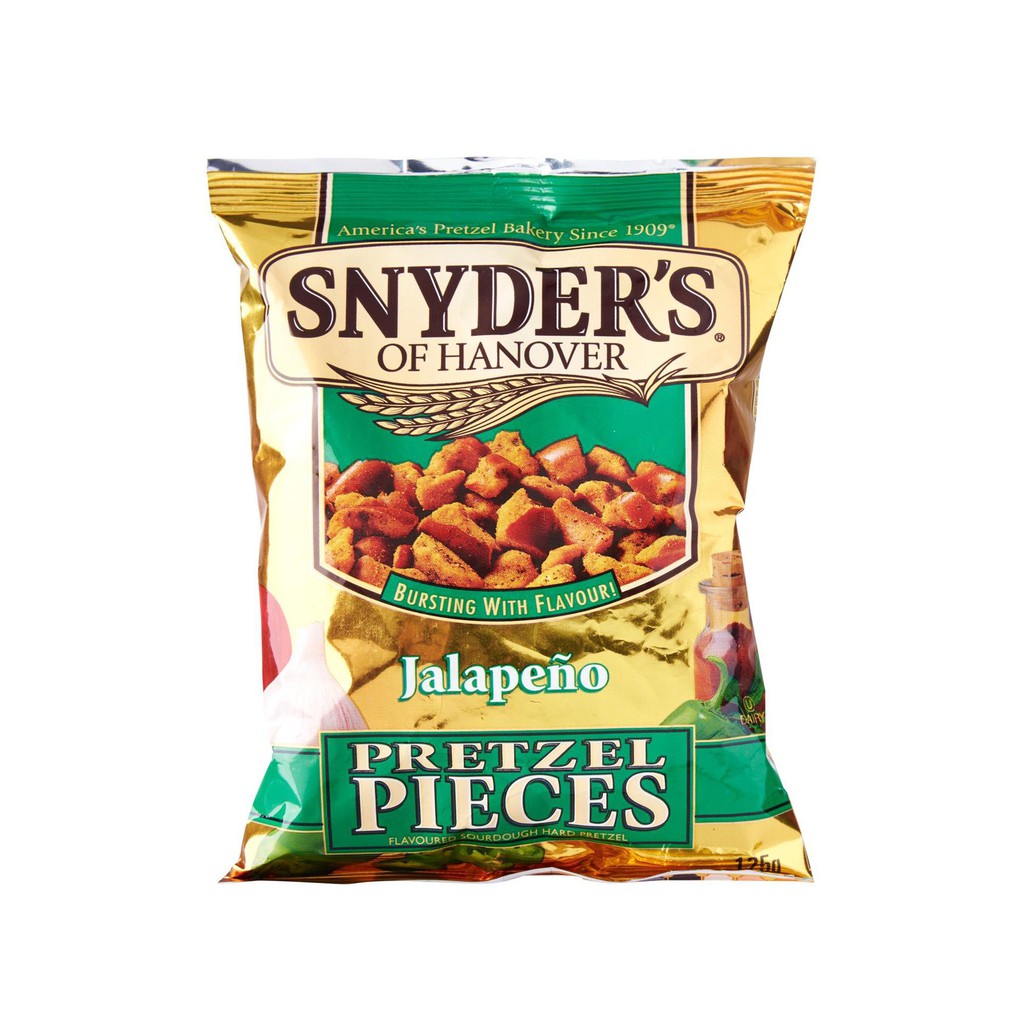Snyder's Pretzel Pieces Jalapeno 125g Shopee Malaysia