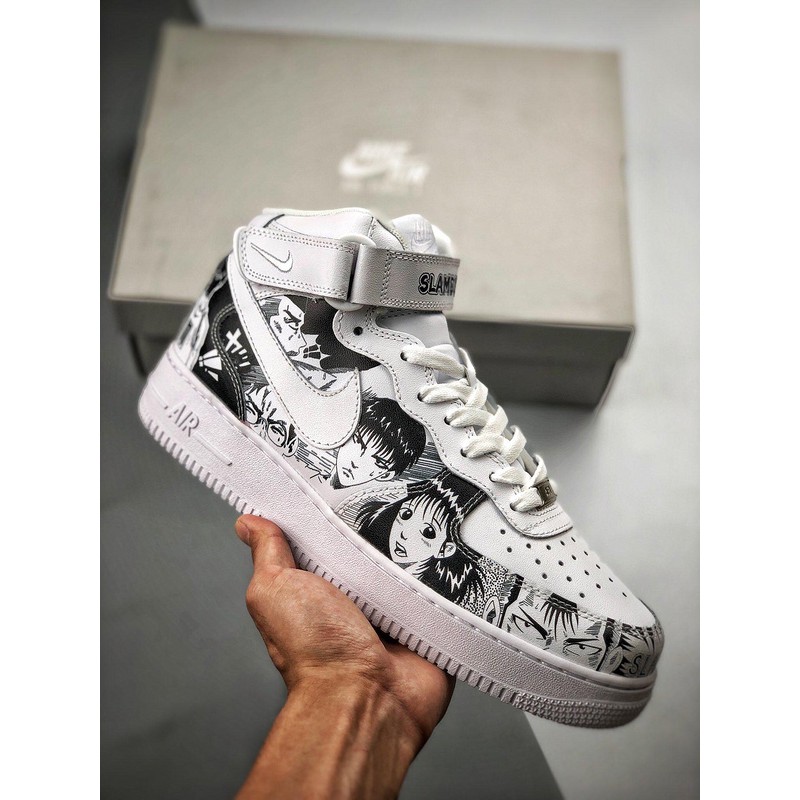 nike glam dunk air force 1