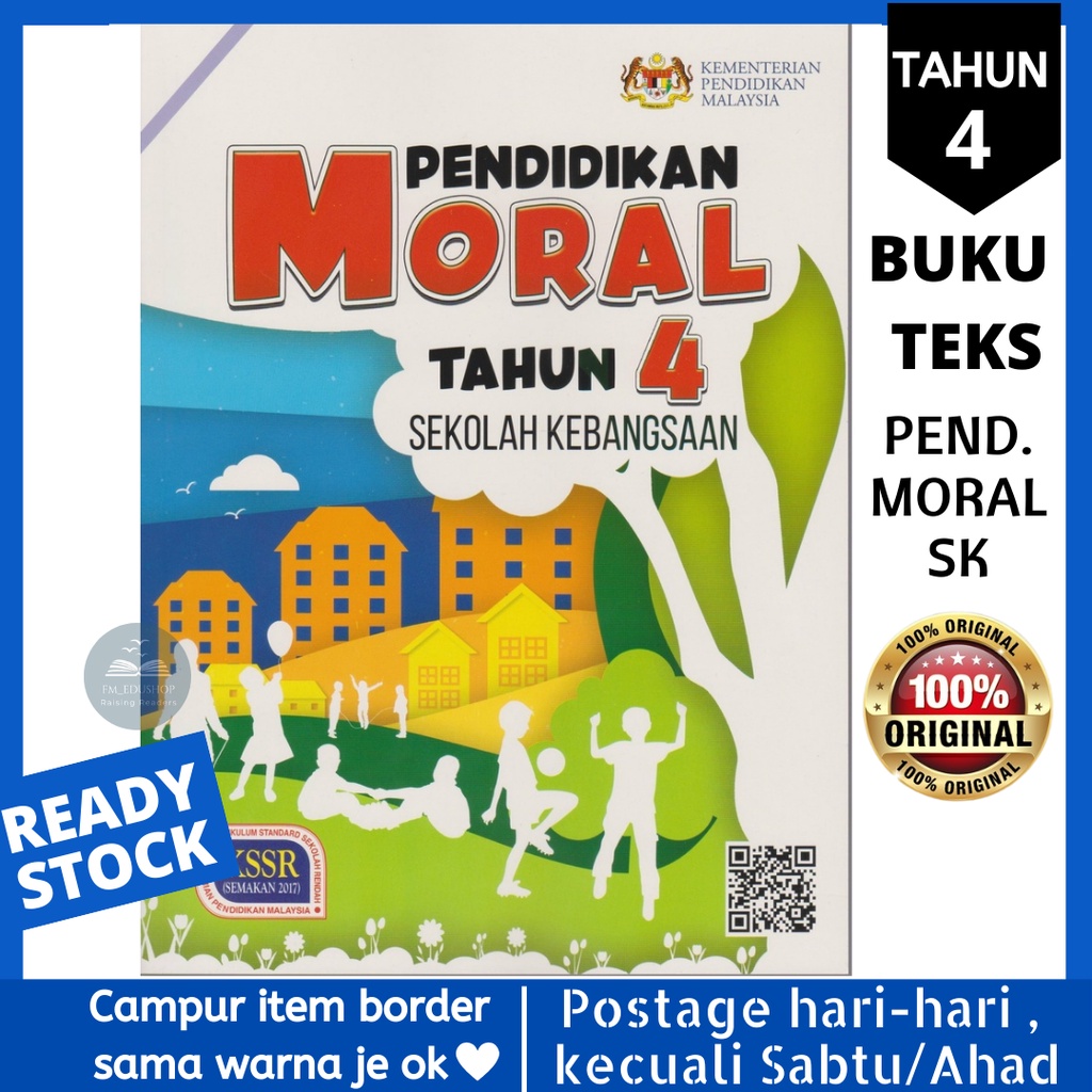 Buku Teks Pendidikan Moral Tahun 4 Oleh Dewan Bahasa Dan Pustaka DBP ...