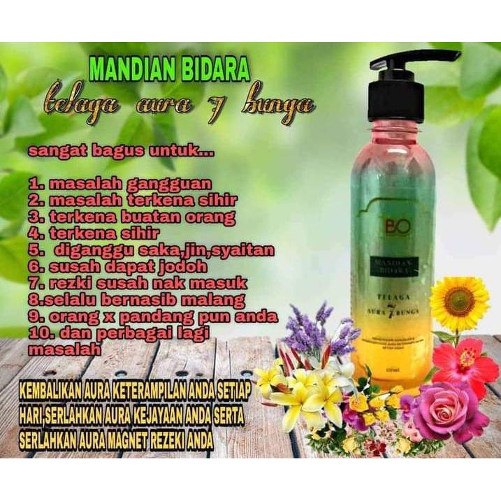 Buy Mandian Bidara Aura 7 Bunga Seetracker Malaysia