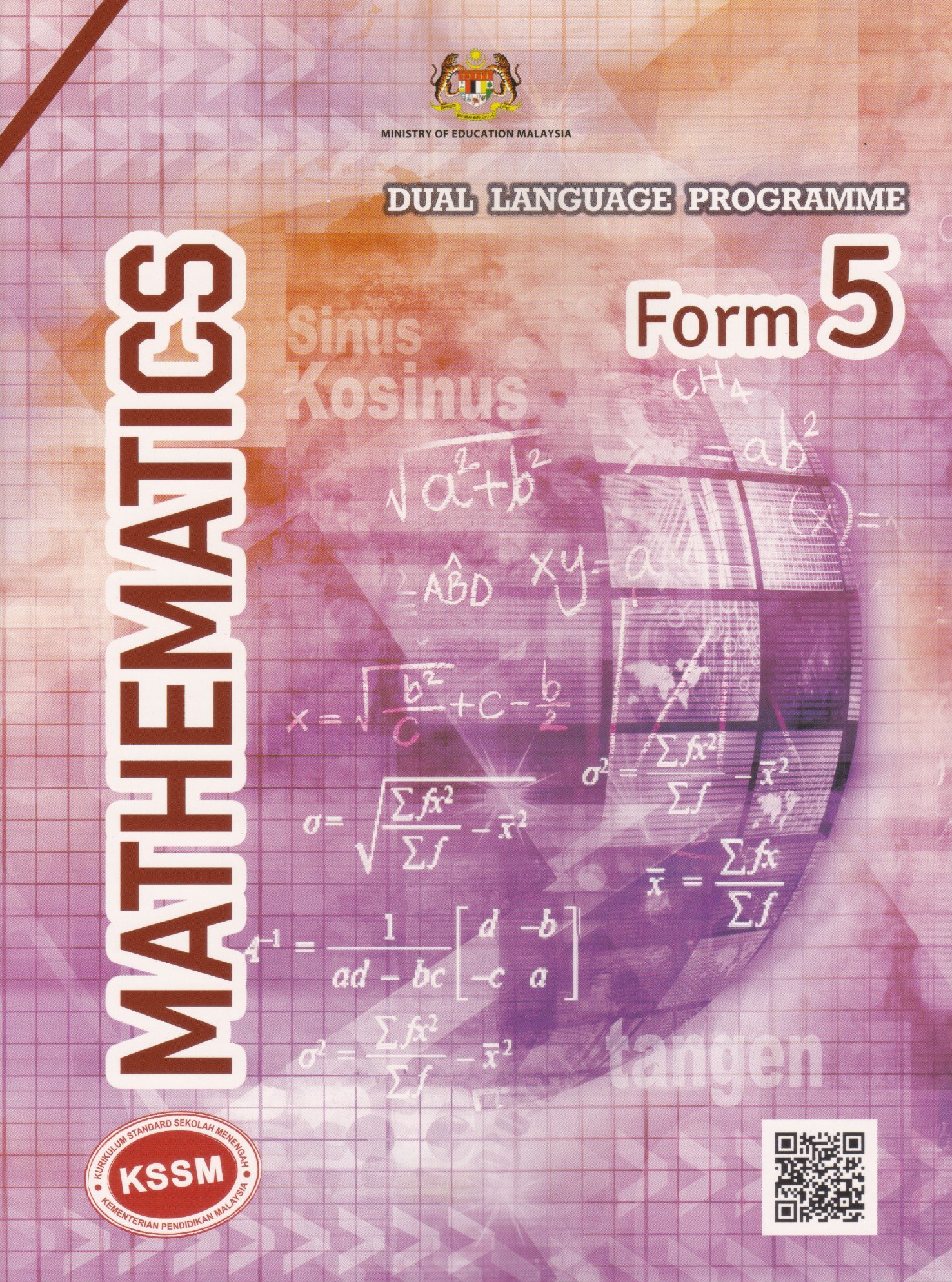 Pelangi Buku Teks Mathematics Form 5 Kssm Dlp Textbook Shopee Malaysia