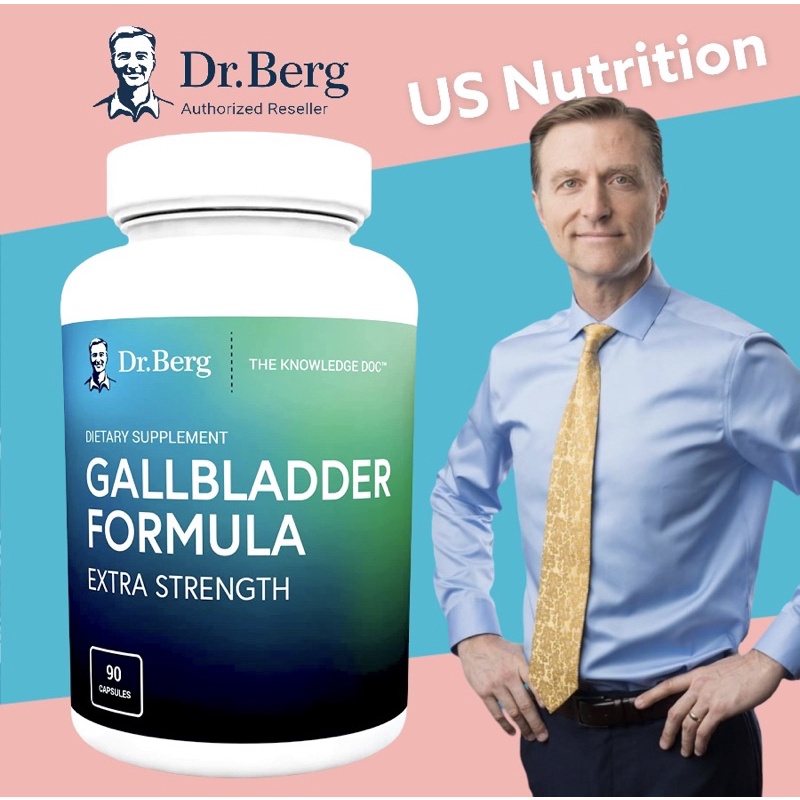 Dr. Berg’s Gallbladder Formula Contains Purified Bile Salts, 90