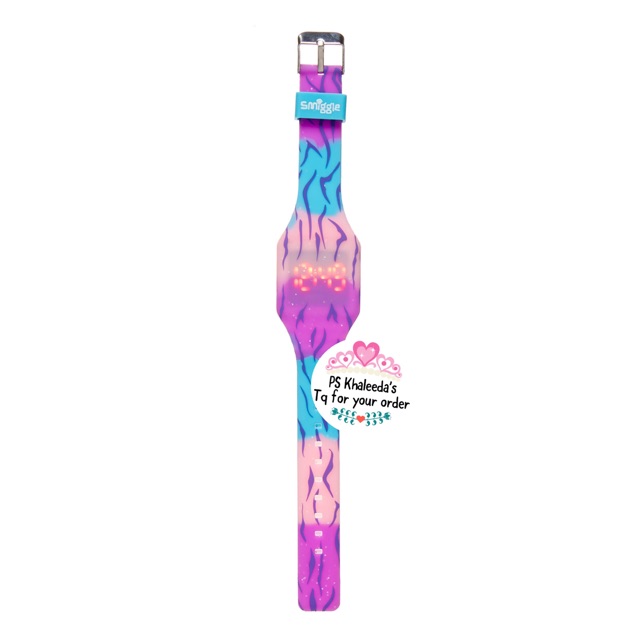 smiggle digital watch instructions