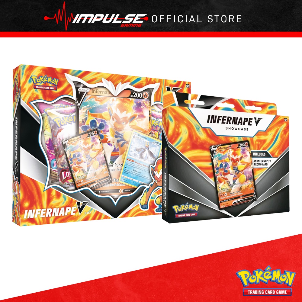Pokemon TCG Infernape V Box / Infernape V Showcase Shopee Malaysia
