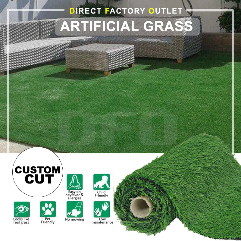 DFO 25MM Artificial Grass Carpet Grass Home Decoration Karpet Rumput