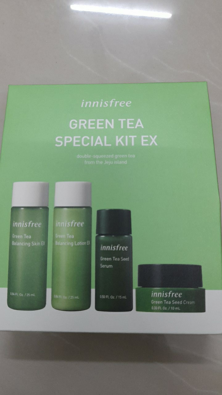 Innisfree Green Tea Special Kit Ex 4 Items Malaysia