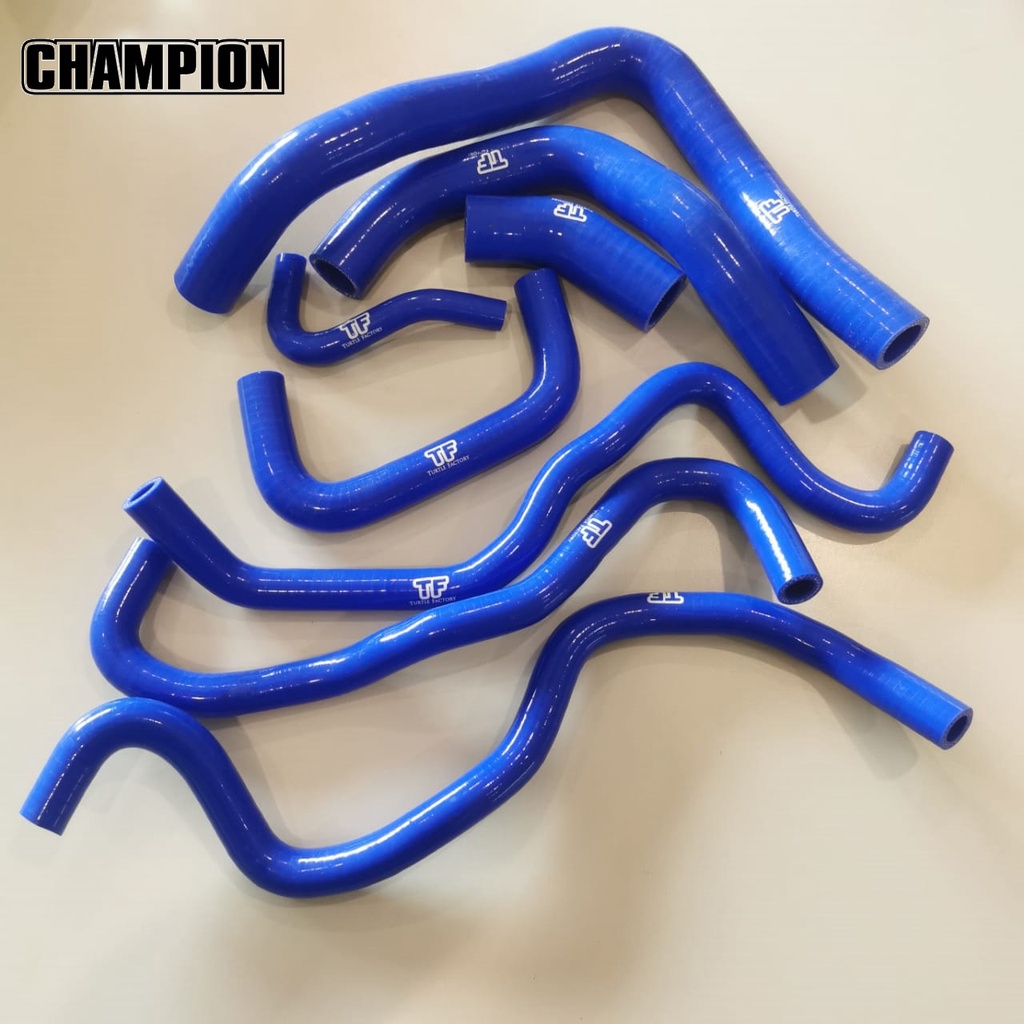 SILICONE 5LAYER RADIATOR HOSE FULL SET ORIGINAL TF THAILAND PERODUA BEZZA 1.0 1.3 (NOT SAMCO