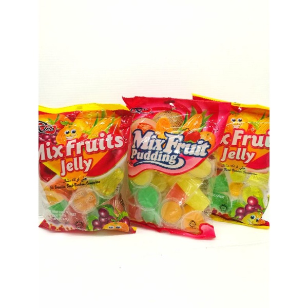 MIX FRUIT PUDDING&MIX FRUIT JELLY. Shopee Malaysia