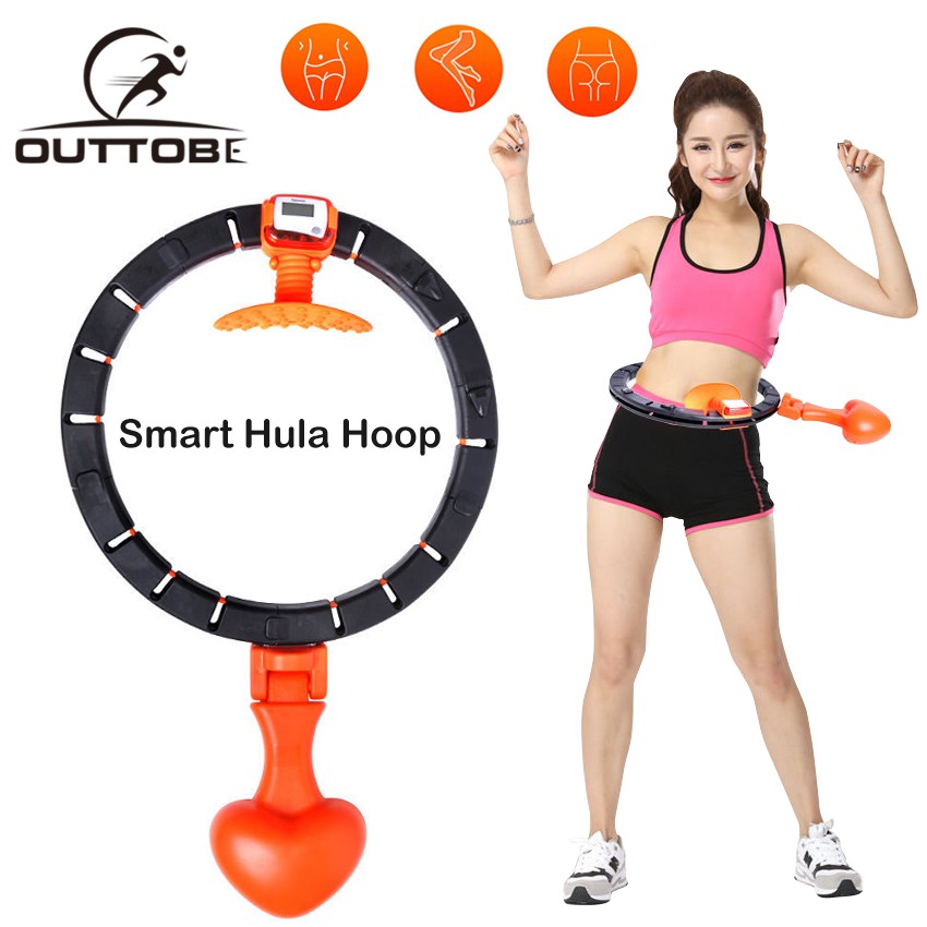 adult exercise hula hoop