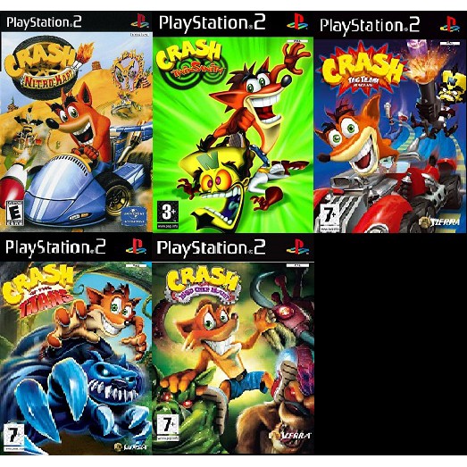 crash bandicoot ps 2