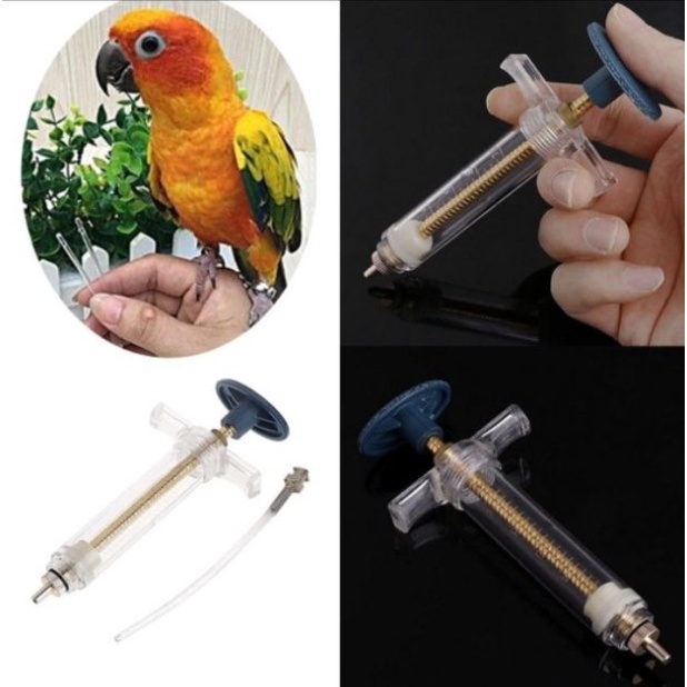 Bird Feeding Syringe Feeding Tubes for Baby Birds Parrot Hand Feeding Syringe Alat Picagari Tube