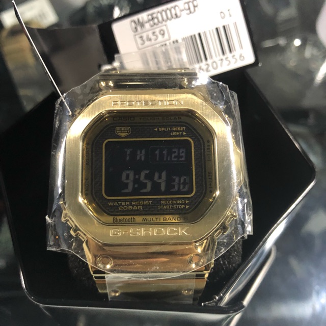 g shock bluetooth gold