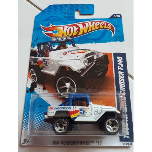 hot wheels toyota land cruiser fj40