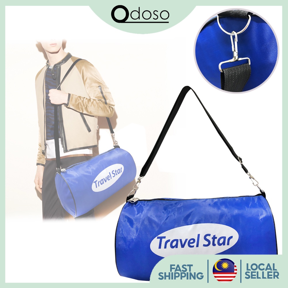 ODOSO Travel Star Duffle Travel Bag With Long Strap