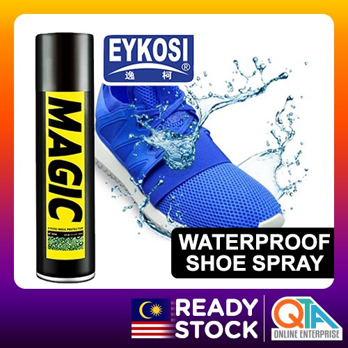 Eykosi Magic Waterproof Shoe Spray Cleaning Protection Dust Dirt Free Penyembur Kasut Kalis Air Shopee Malaysia