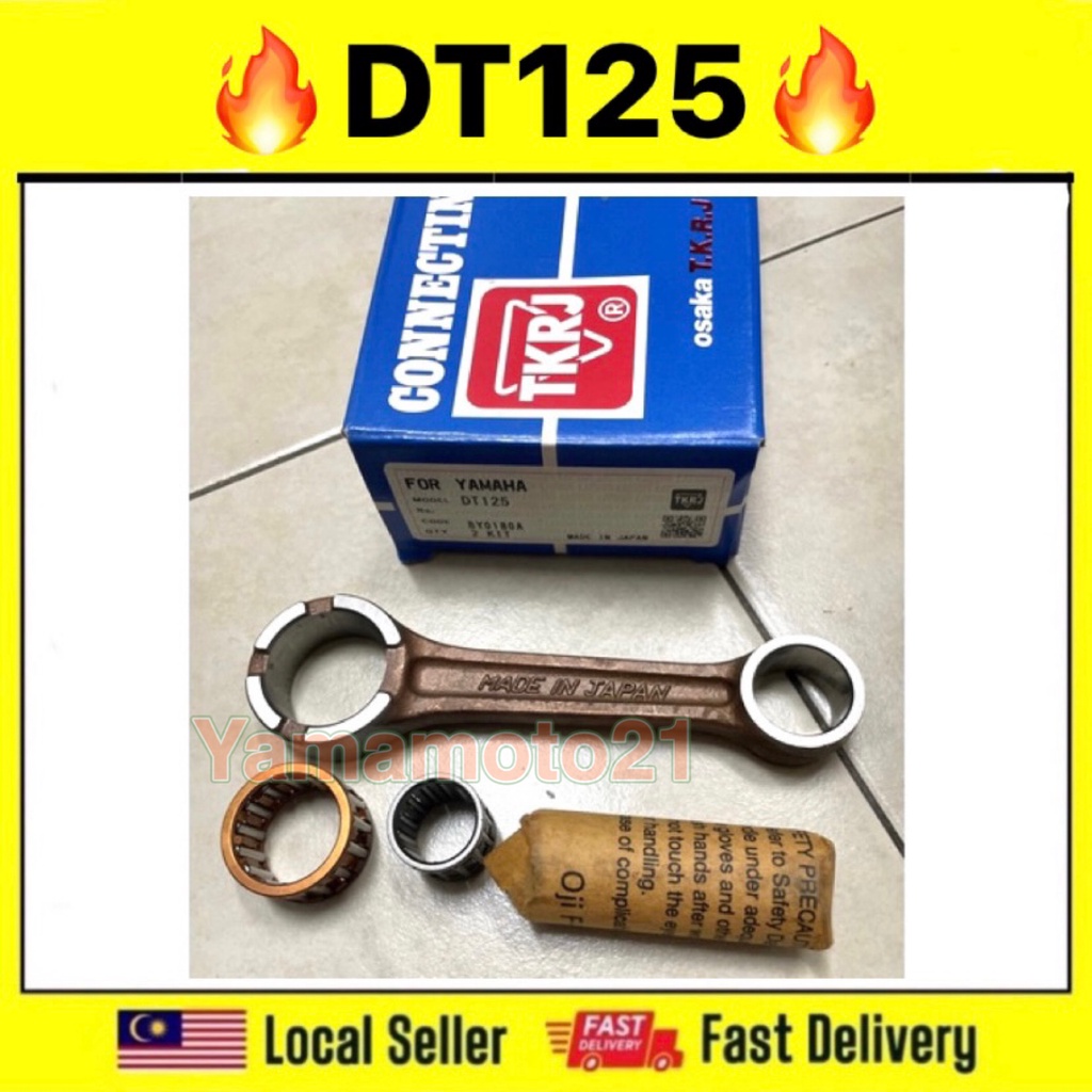 TKRJ YAMAHA DT125 CONNECTING ROD TKRJ MADE IN JAPAN SCRAMBLE DT 125