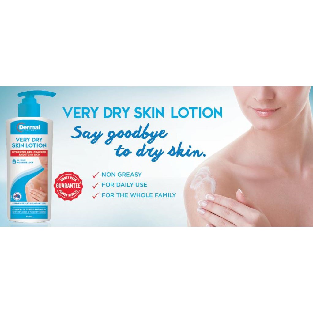 dermal very dry skin lotion