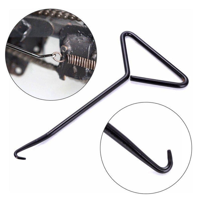 T-Handle Style Exhaust Stand Spring Hook Puller Tool Motorcycle Kart Bike Atv LC