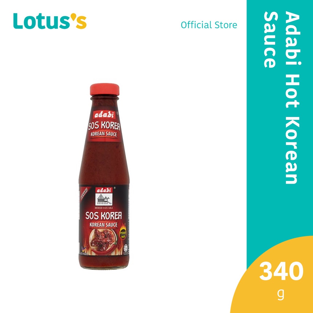 Adabi Hot Korean Sauce 340g Shopee Malaysia