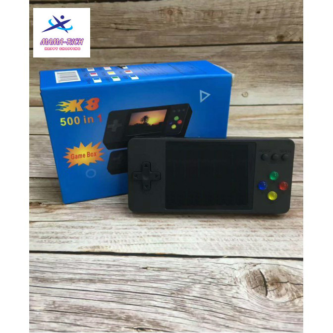 Retro Mini K8 500 in 1 Gaming Konsol Permainan Tangan Game Console AV