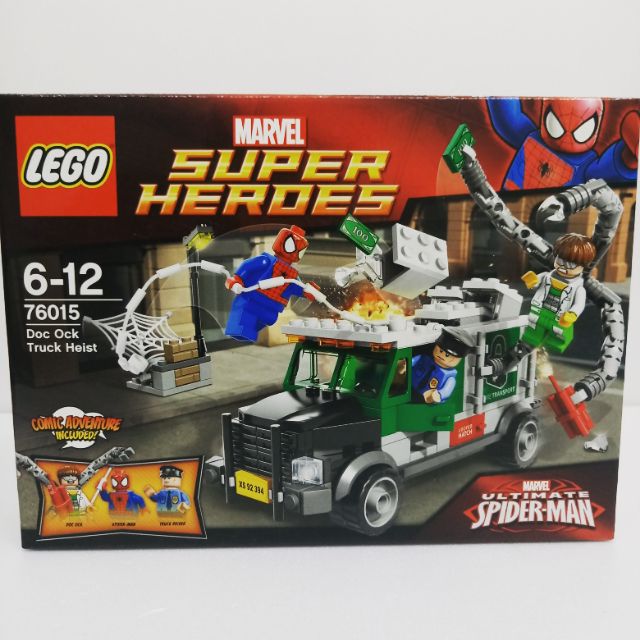 lego spiderman truck