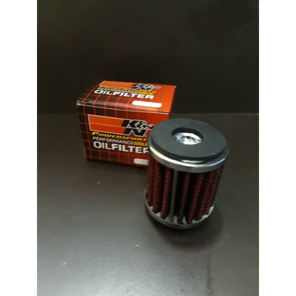K&N REUSABLE OIL FILTER RACING LC135 / FZ150 / Y150ZR / R15 Shopee