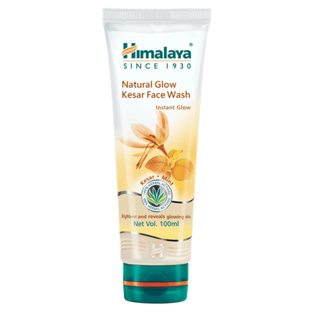 Himalaya Natural Glow Kesar Face Wash /Pencuci Muka Kesar & Mint